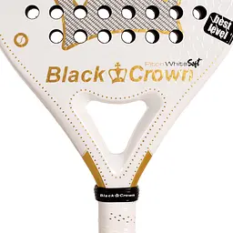 Ракетка для паделу Black Crown Piton White Soft - мініатюра 4