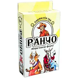 Гра настільна STRATEG "Ранчо" розважальна 30220