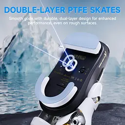 Бездротова миша ATTACK SHARK X8 Plus PAW3395PRO з трьома режимами 2.4G/USB-C з кабелем/Bluetooth Біла - мініатюра 7