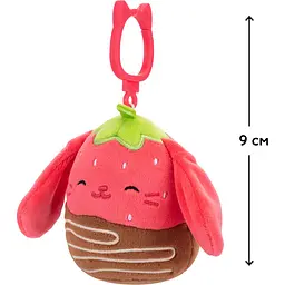 М'яка іграшка на кліпсі Squishmallows Кролик Гунда 9 см (SQCP00464) - мініатюра 7