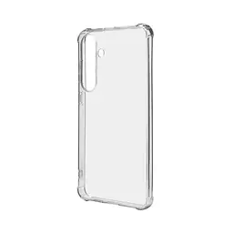 Прозрачный чехол для Samsung Galaxy S24 Plus 5G (SM-S926) с защитой камеры и усиленными бортами, тонкий, силиконовый, бесцветный, ударопрочный, противоударный бампер с закрытой камерой, ArmorStandart (ARM72543)