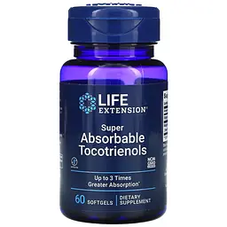 Вітаміни та мінерали Life Extension Super Absorbable Tocotrienols, 60 капсул