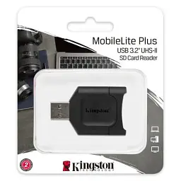 Зчитувач флеш-карт Kingston USB 3.1 SDHC/SDXC UHS-II MobileLite Plus (MLP) - мініатюра 3