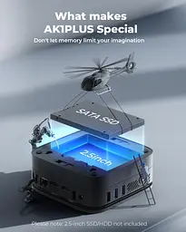 Неттоп NiPoGi AK1 Plus (634562469700) - мініатюра 2