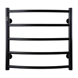 Рушникосушарка UNIO LD W 500-500-5 BLK Драбинка Дуга чорна (21613)