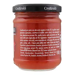 Соус Casa Rinaldi Arrabbiata томатний пікантний 190 г (496982) - мініатюра 2