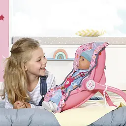 Крісло-люлька для ляльки Baby Born 2 в 1 Подорожуємо разом (832424) - мініатюра 6