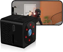 Міні Wi-Fi камера 4K із нічним баченням та датчиком руху