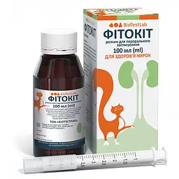 Фітокіт BioTestLab розчин для перорального застосування 100 мл краплі урологічні