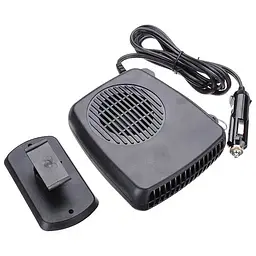 Автомобільний обігрівач від прикурювача 12 V/200 W Чорний (8509) - мініатюра 4