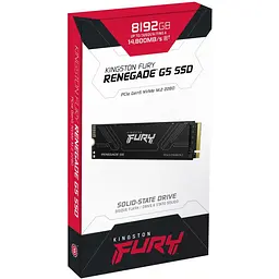 Накопичувач SSD Kingston m.2 NVMe 8TB FURY Renegade PCIe 5.0 (SFYR2D/8T1) - мініатюра 3
