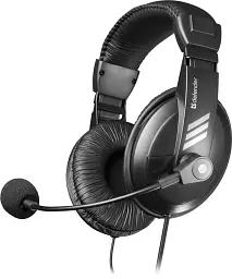 Гарнітура Defender Gryphon HN-750, 2х3,5мм, Black (63750) - мініатюра 3