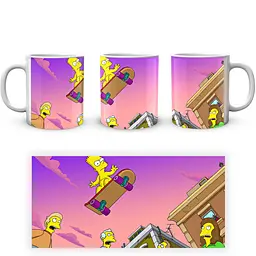 Кухоль GeekLand The Simpsons Сімпсони Барт SMP 14 330 мл білий - мініатюра 4