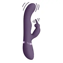 Вібратор-кролик Vive May G-Spot 22 см (фіолетовий) - мініатюра 12