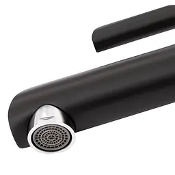 Змішувач для раковини Qtap Grand BCR 001F, Чорний матовий - мініатюра 5