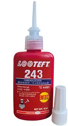 Анаеробний фіксатор різьби синій гвинтовий клей Looteft 243 50 мл - мініатюра 3