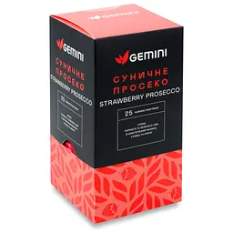 Чай Gemini Суничне просеко 50 г (25 шт. х 2 г)