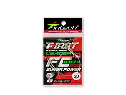 Повідець INTECH флюорокарбон 0,45мм 8кг 20см (2шт/уп) FC First Leader