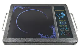 Інфрачервона плита DOMOTEC MS-5842 Настільна одноконфоркова склокерамічна плитка електроплита 2000 Вт - мініатюра 3