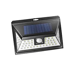 Світильник вуличний LED Stark L-5-01 Li 44шт 2835 SMD (243000501), 450lm, датчик руху, 2000mAh, чорний - мініатюра 2