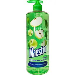 Засіб для миття посуду Maestro Apple 750 мл