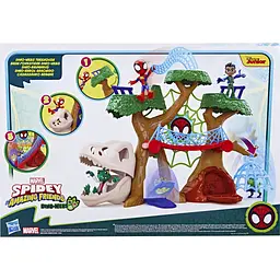 Набір іграшковий Hasbro Marvel Spider-Man and His Amazing Friends Будинок на дереві (F9477) - мініатюра 4