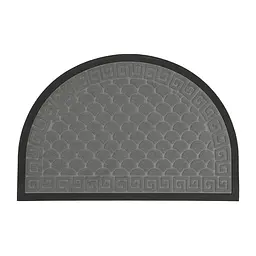 Килимок придверний Eco Fabric Луска півколо з кромкою сірий 40 х 60 см (4060-118) - мініатюра 3
