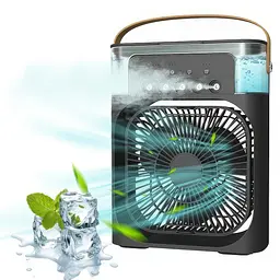 Настільний вентилятор з зволожувачем повітря від юсб Cooler Fan USB - мініатюра 2