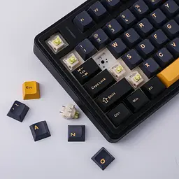 Ігрова механічна клавіатура AULA F75 / Три режими підключення / Leobog Axis Reaper Switch / Dark Blue - мініатюра 7