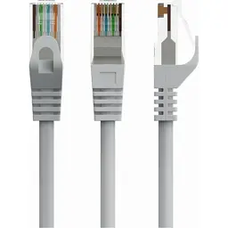 Патч-корд 0.5м UTP cat 6 CU gray Cablexpert (PP6U-CU-0.5M)