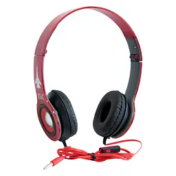 Навушники накладні Kusen KS-611 ExtraBass червоні навушники з мікрофоном - мініатюра 2