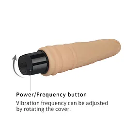 Реалістичний вібратор Xtreme Feel Vibrator тілесний - мініатюра 4