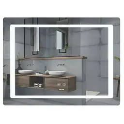 Дзеркало Mixxus STYLE MR13-70x50-REVERSE з LED Touch, Anti-fog, димером, регулюванням яскравості (MI6665)