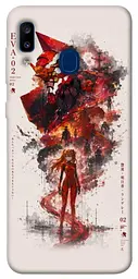 TPU чехол Demsky Red eclipse для Samsung Galaxy A20 / A30
