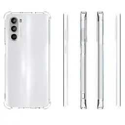 Чохол до мобільного телефона BeCover Anti-Shock Motorola Moto G52/G82 Clear (709320) - мініатюра 2
