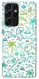 TPU чохол Demsky Dino pattern для Samsung Galaxy S21 Ultra
