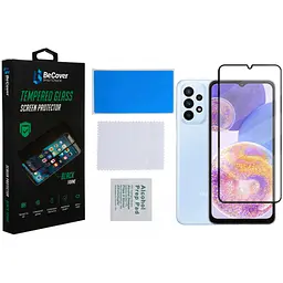 Скло захисне BeCover Samsung Galaxy A23 SM-A235 Black (707355) - мініатюра 2