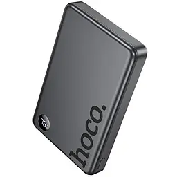 Портативний ЗП Power Bank Hoco Q34 Clever PD20W з БЗП 10000 mAh Metal gray - мініатюра 2