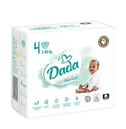 Підгузки Dada Pure Care Maxi розмір 4 7–16 кг 33 шт (Pure Care4)