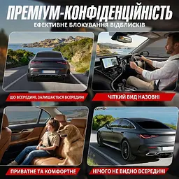 Керамічна Тонувальна плівка VLT 15% IR 95% UV 100% Ширина 50 см Довжина 1 Метр Атермальна (NC15100) - мініатюра 4