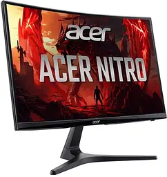 Монітор Acer 23.6" ED240QP0bi Curved Black FHD VA 144Hz (UM.UE0EE.004) - мініатюра 2