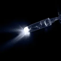 Гірлянда вулична Starlight бахрома біле/жовте світло Flash 75 LED 2x0.7 м (57267) - мініатюра 3