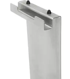 Полиця Rea Tori nikiel brushed на душову стінку REA-85002, Хром - мініатюра 3