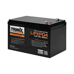 Акумуляторна батарея літій-залізо-фосфатна 12.8В 12А*год Trinix LFP 12V12Ah LiFePO4 (44-00002)