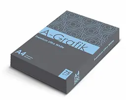 Папір офісний А4 75 г/м² 500 арк. A-Grafik