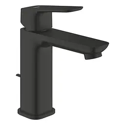 Змішувач для умивальника M-розміру Grohe Cubeo 1017492430 Чорний матовий
