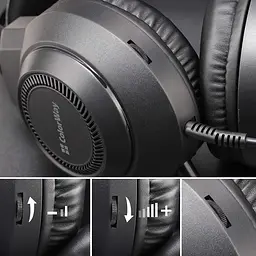 Гарнітура СolorWay BlazeCore RGB Black (CW-HPG03BK)