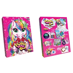 Дитячий набір креативної творчості "Pony Land" PL-01-01U, 7 в 1 - мініатюра 2