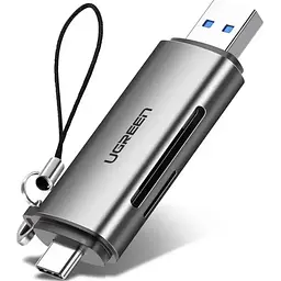 Кардрiдер Ugreen CM185 USB-C/USB-A Card Reader (50706)
