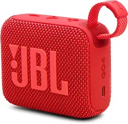 Колонка портативна 1.0 JBL Go 4 Red, 4.2 Bт, Bluetooth, живлення від акумулятора, IPX7 водонепроникна (JBLGO4RED) - мініатюра 2
